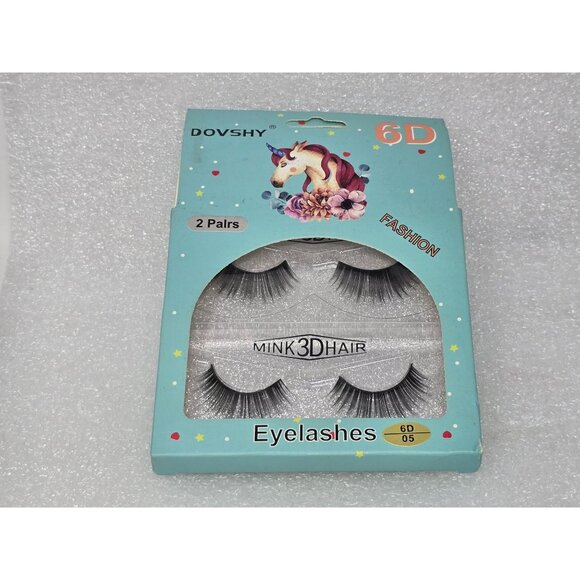 Dovshy 6D Mink 3D Hair Eyelashes 2 Pairs - Picture 1 of 2